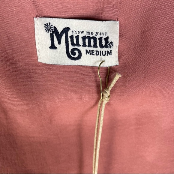 Show Me Your Mumu Dress Womens Medium Winne Satin Feminine Coquette Party Club - Picture 8 of 10